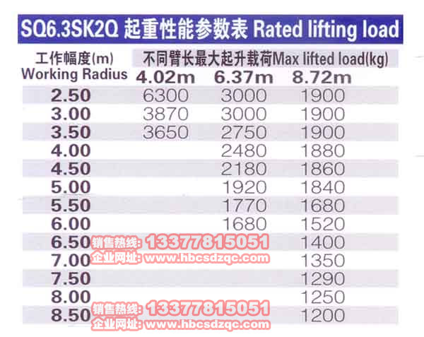 6.3噸隨車起重運(yùn)輸車圖片