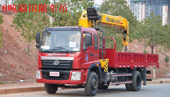 8噸玉柴隨車起重運(yùn)輸車