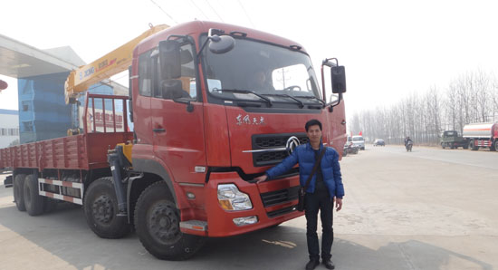 隨車吊徐工牌XZJ5317JSQD4天龍圖片