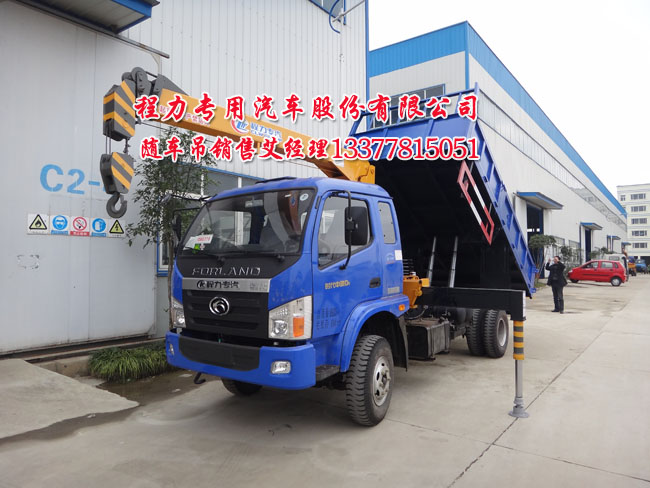 磚廠隨車吊拉磚隨車吊