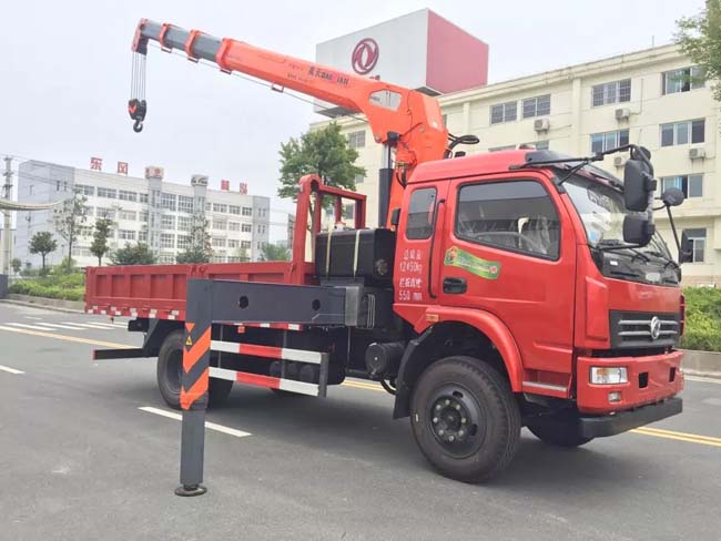 EQ1123GLJ2型隨車起重運(yùn)輸車4噸隨車吊