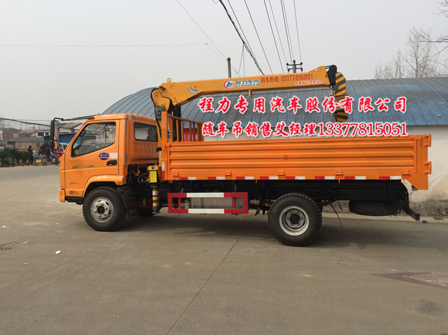 歐鈴ZB5080JSQDF隨車起重運輸車